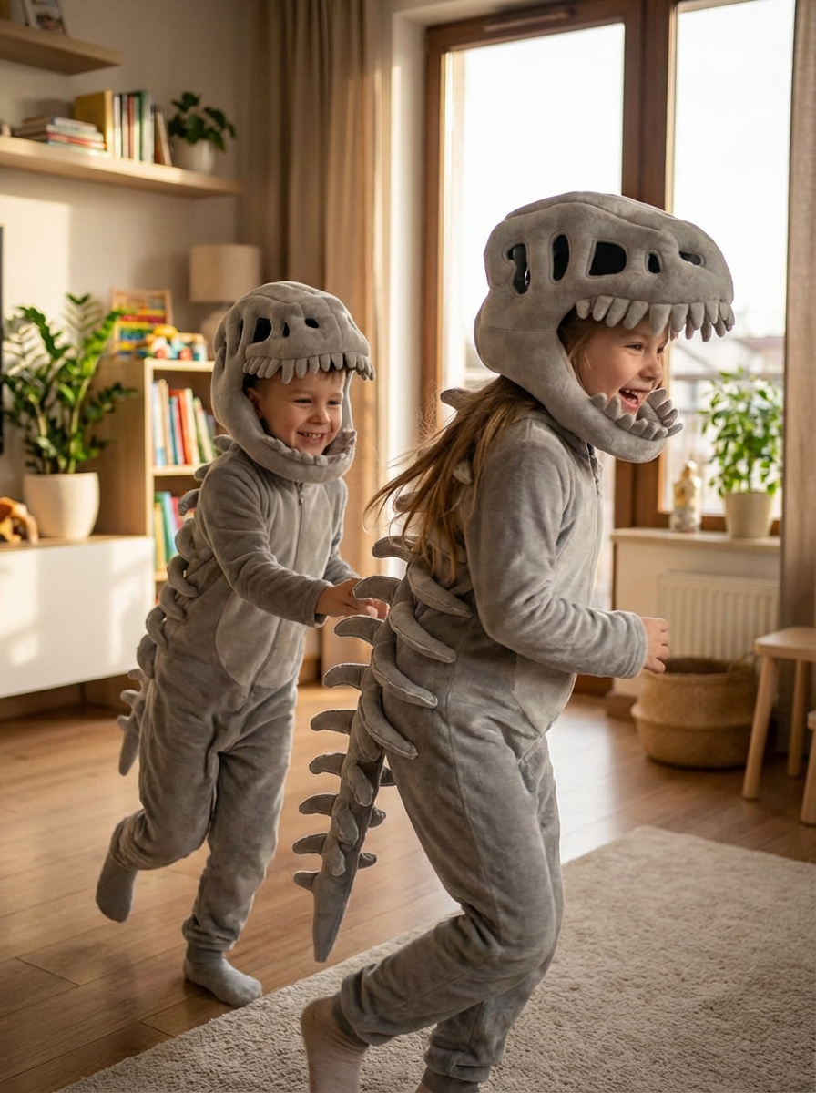 Pluszowy Strój - Szkielet Dinozaura