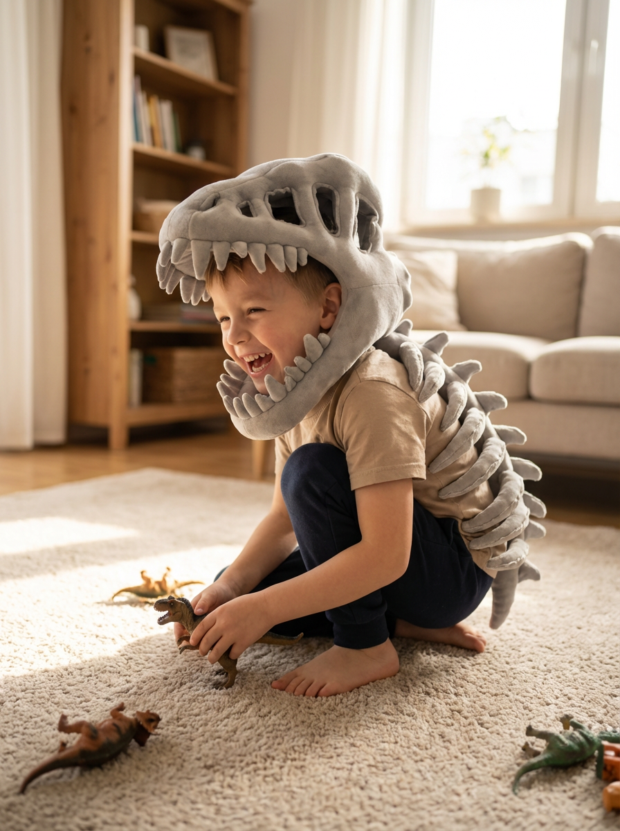 Pluszowy Strój - Szkielet Dinozaura